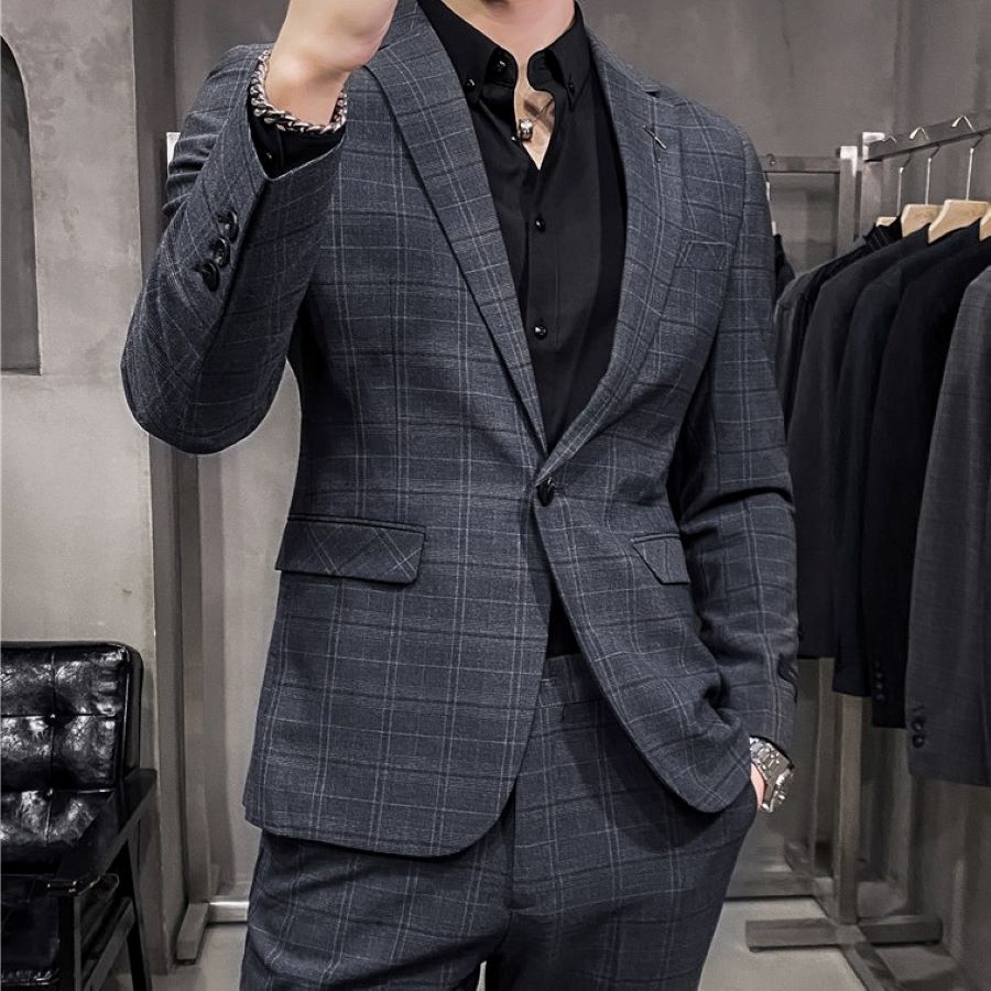 新しい スーツ メンズ ジャケット セットアップ ビジネス カジュアル 9951