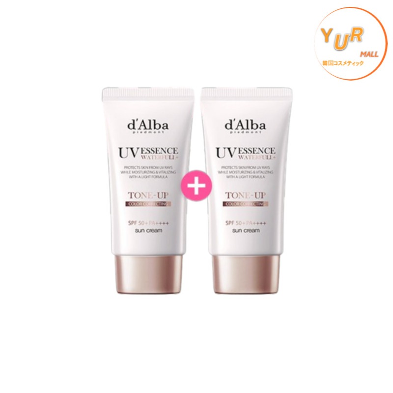 ウォータープル トーンアップ 日焼け止め SPF 50 + PA +++ , 50ml+50ml