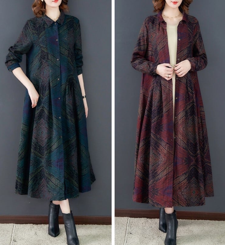 レディース 羽織り コート 美シルエット ロング丈 シャツワンピ ラペルネック 韓国 インスタ映え 高見え 可愛い かわいい かっこいい カジュアル 大人 上品 シンプル クラシック lout0420 7,358円