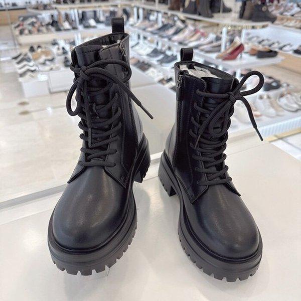 女性スタイリッシュワーカーアンクルブーツ 422609 AA ブラック 18,942円
