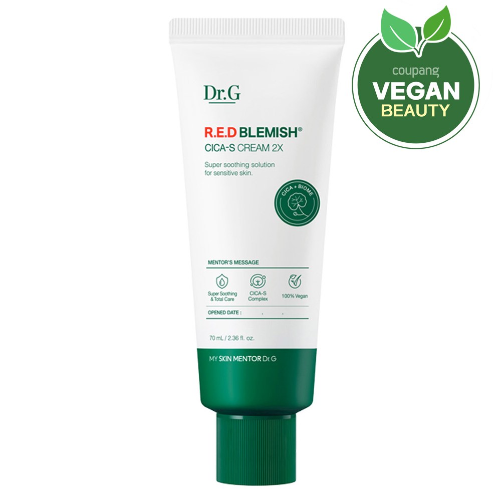 ドクタージービーガンレッドブレミッシュシカSクリーム2X 70ml