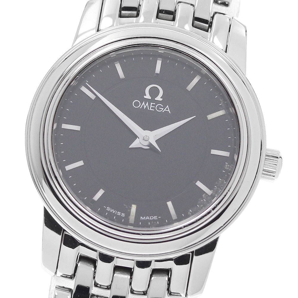 オメガ OMEGA 4570.51 デビル プレステージ クォーツ レディース _958019【中古】