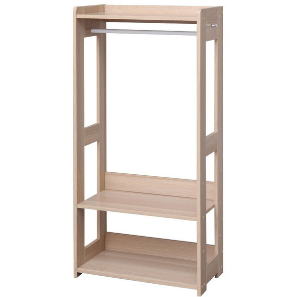 KWR-1260 ナチュラル [木製ワードローブ] メーカー直送