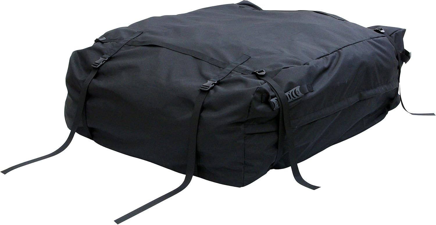 テルッツォ(Terzo) Terzo ルーフラック オプション 350L ルーフラックバッグ ブラック 防水・防塵対応 ファスナーフラップ採用 固定用バックルベルト付 EA313