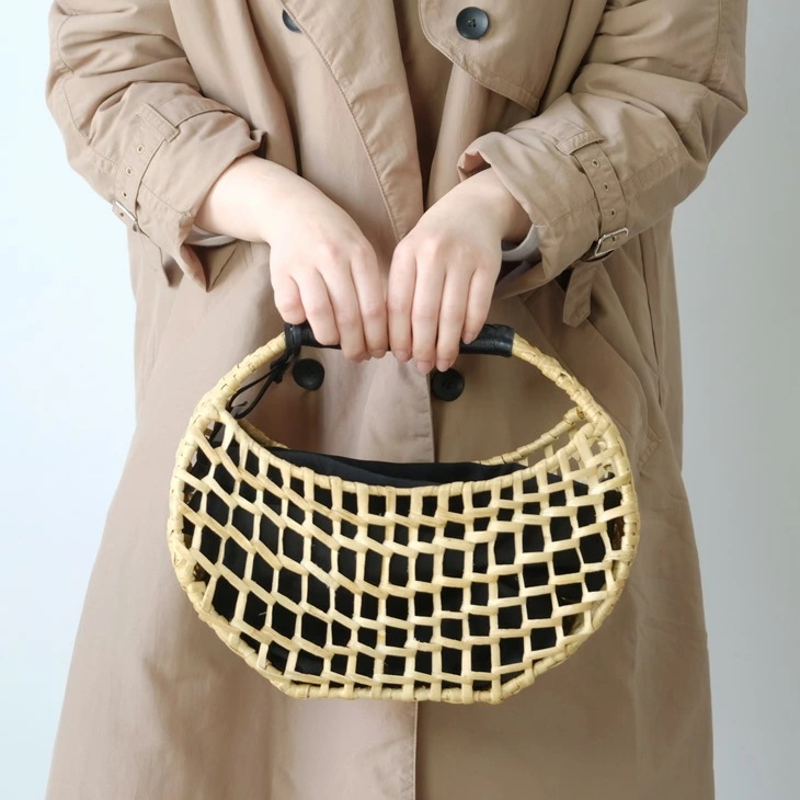 POMTATA (ポンタタ) LAU TOTE (KAYA) トートバッグ バスケット