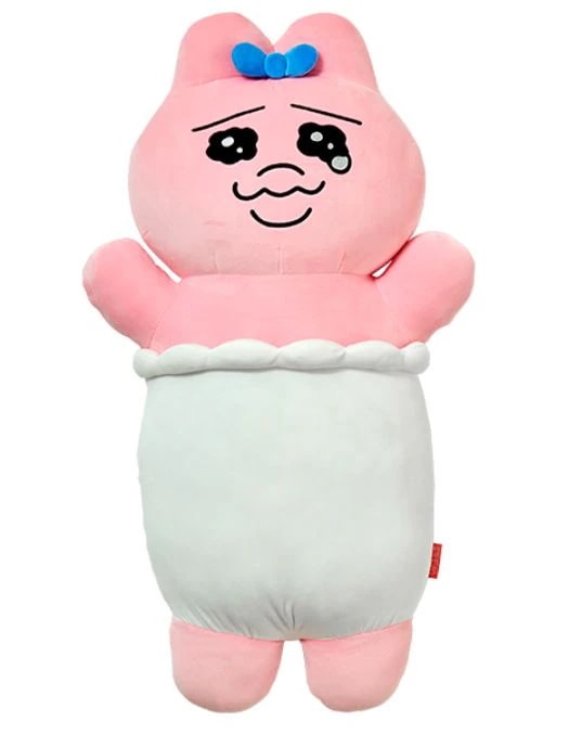 【正品】おぱんちゅうさぎ もち ボディピロー 80cm,ちいかわ もち ボディピロー