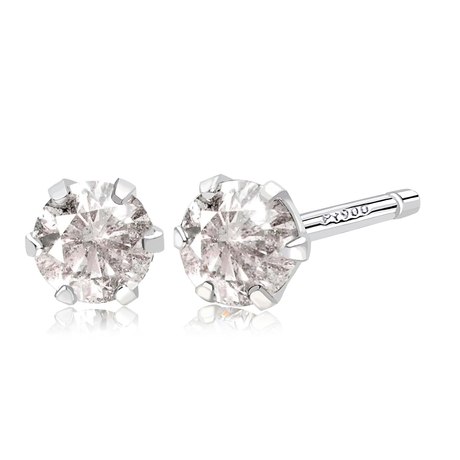 [シアーズ] Sears プラチナ pt900 ピアス レディース ダイヤモンド 0.1ct ペア esll-01ct-pt