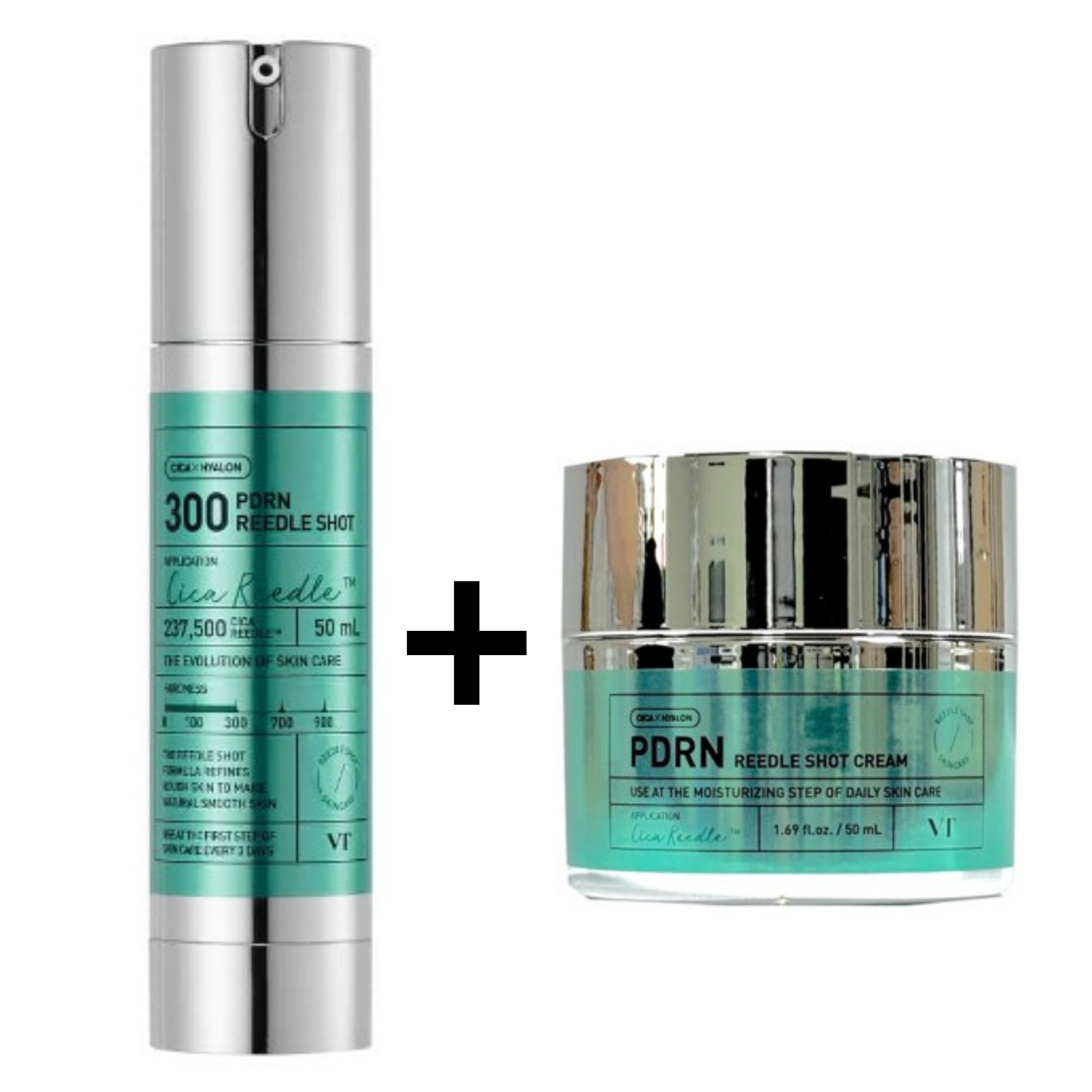 [PDRNセット] PDRNリードルショット300エッセンス, 50ml+PDRNクリーム50ml /韓国コスメ/PDRNリードル300エッセンス/PDRN クリーム