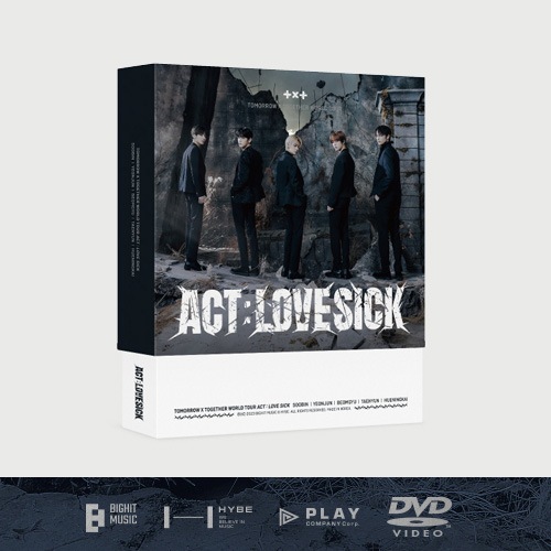 [DVD ] TOMORROW X TOGETHER WORLD TOUR [ACT LOVE SICK] IN SEOUL TXT アルバム