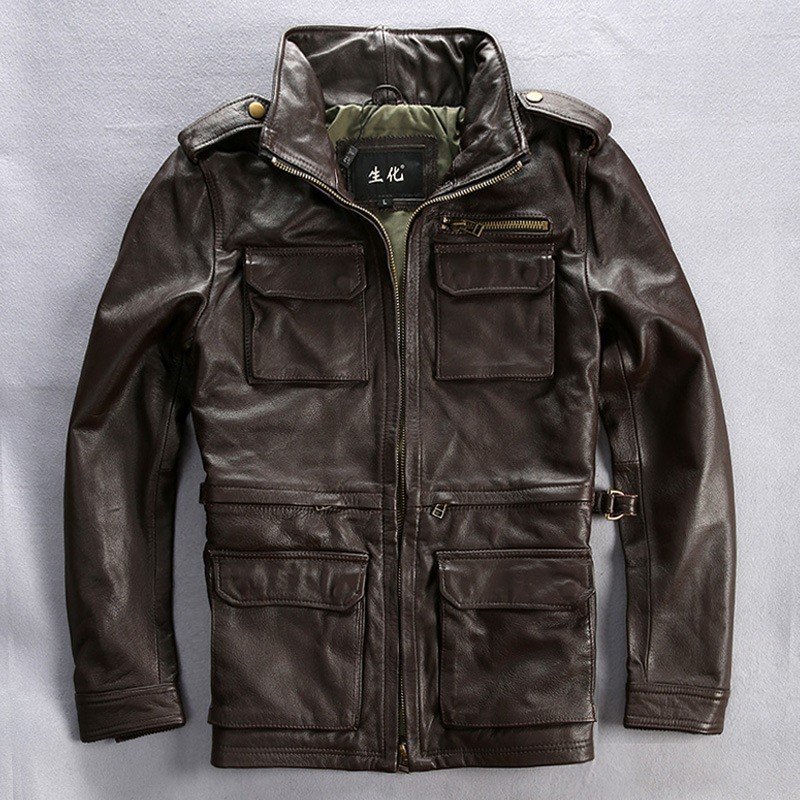 本革ジャケット バイク用 レザージャケット メンズ 革ジャン 牛革 柔らかい バイクジャケット バイ 18,281円