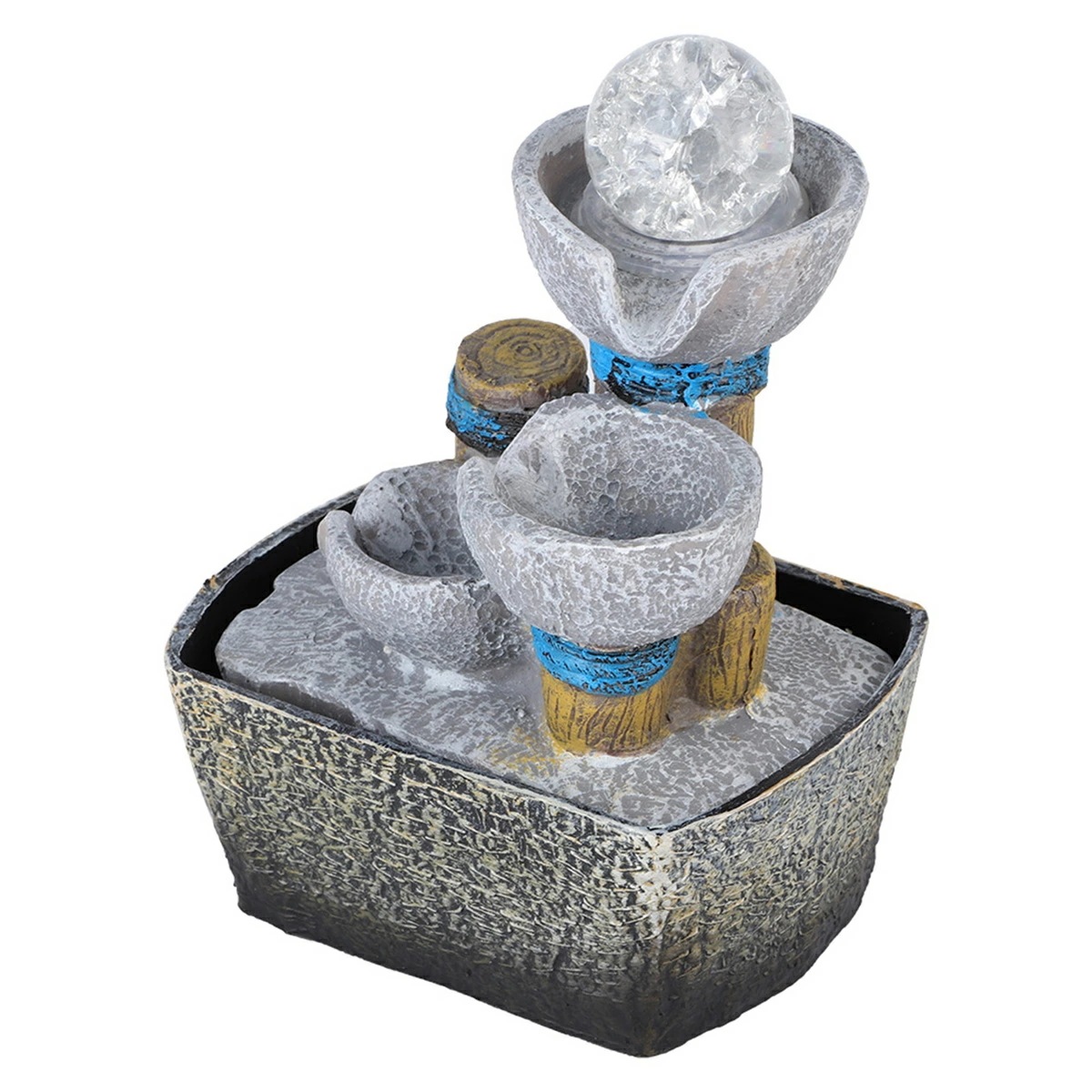 卓上 噴水 滝のオブジェ テーブルトップファウンテン 卓上噴水 風水 玄関 置物 室内 樹脂工芸品 風水 開運 装飾工芸品 インテリア噴水 噴水滝テーブル飾り 5,955円