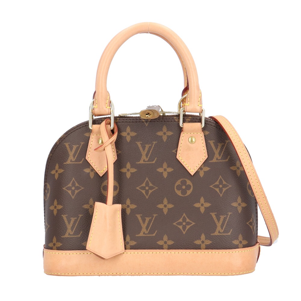 ルイヴィトン アルマBB モノグラム ショルダーバッグ モノグラムキャンバス M53152 ブラウン LOUIS VUITTON 中古 110,000円