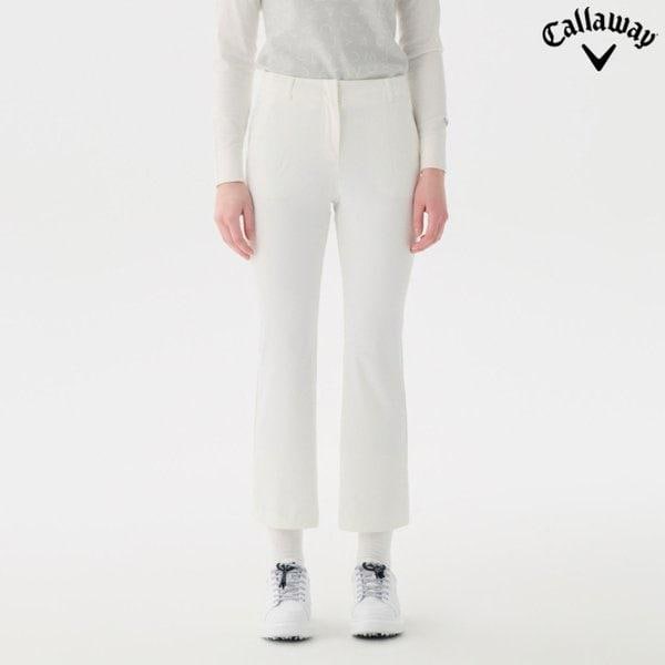 女性 春 ブーツカット バンディング パンツ(CWPT25S404)