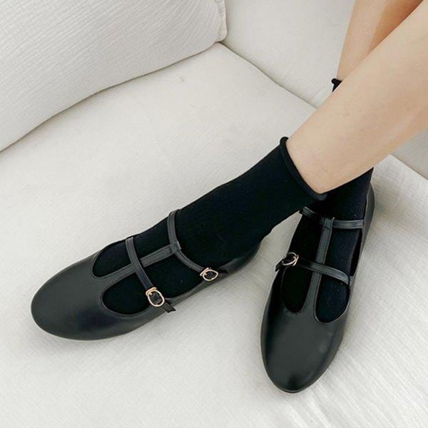 女性メリージェーンシューズ 夏スニーカー