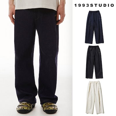★送料・関税込★1993 STUDIO★STITCH PINTUCK DENIM PANTS★ ☆送料・関税込☆1993 STUDIO☆STITCH PINTUCK DENIM PANTS