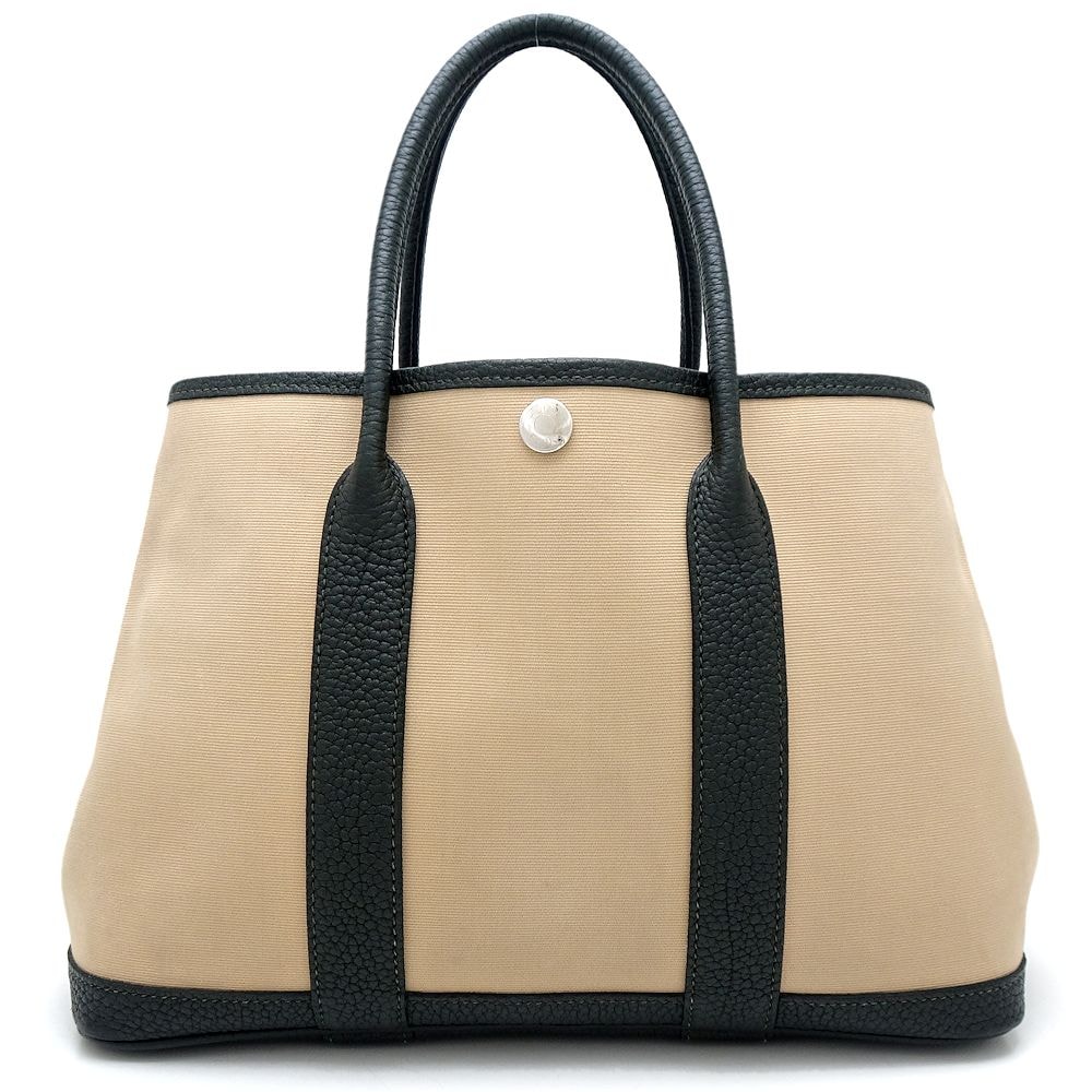 ガーデンパーティTPM ハンドバッグ トレンチxヴェールフォンセ トワルオフィシエxネゴンダ/351630【中古】