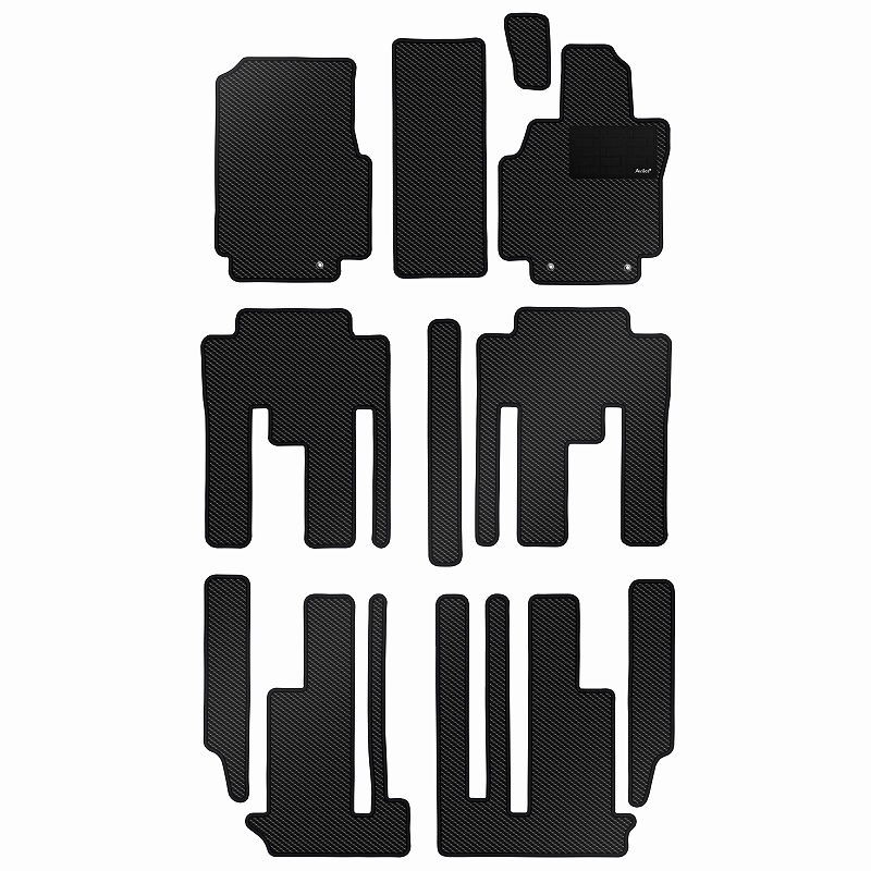 [防水マット]日産 新型 セレナ C28 ガソリン車 フロアマット [カーボン柄]