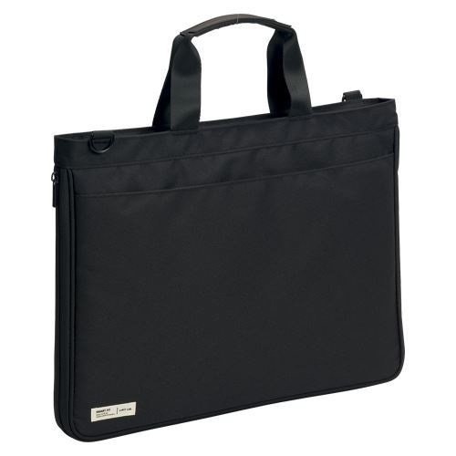 （まとめ買い）キャリングバッグ A4 ブラック A-7582-24 00024925 [x3]