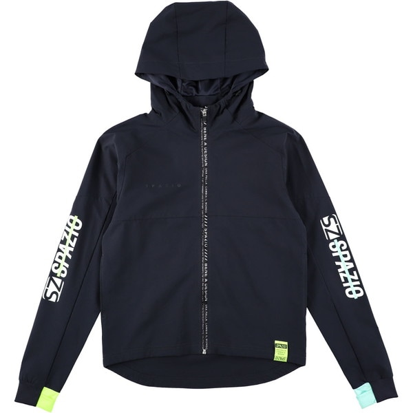 SPAZIO スパッツィオ ロングジップピステパーカー フットサル ウインドウェア GE0937-21 長袖「RS2403」