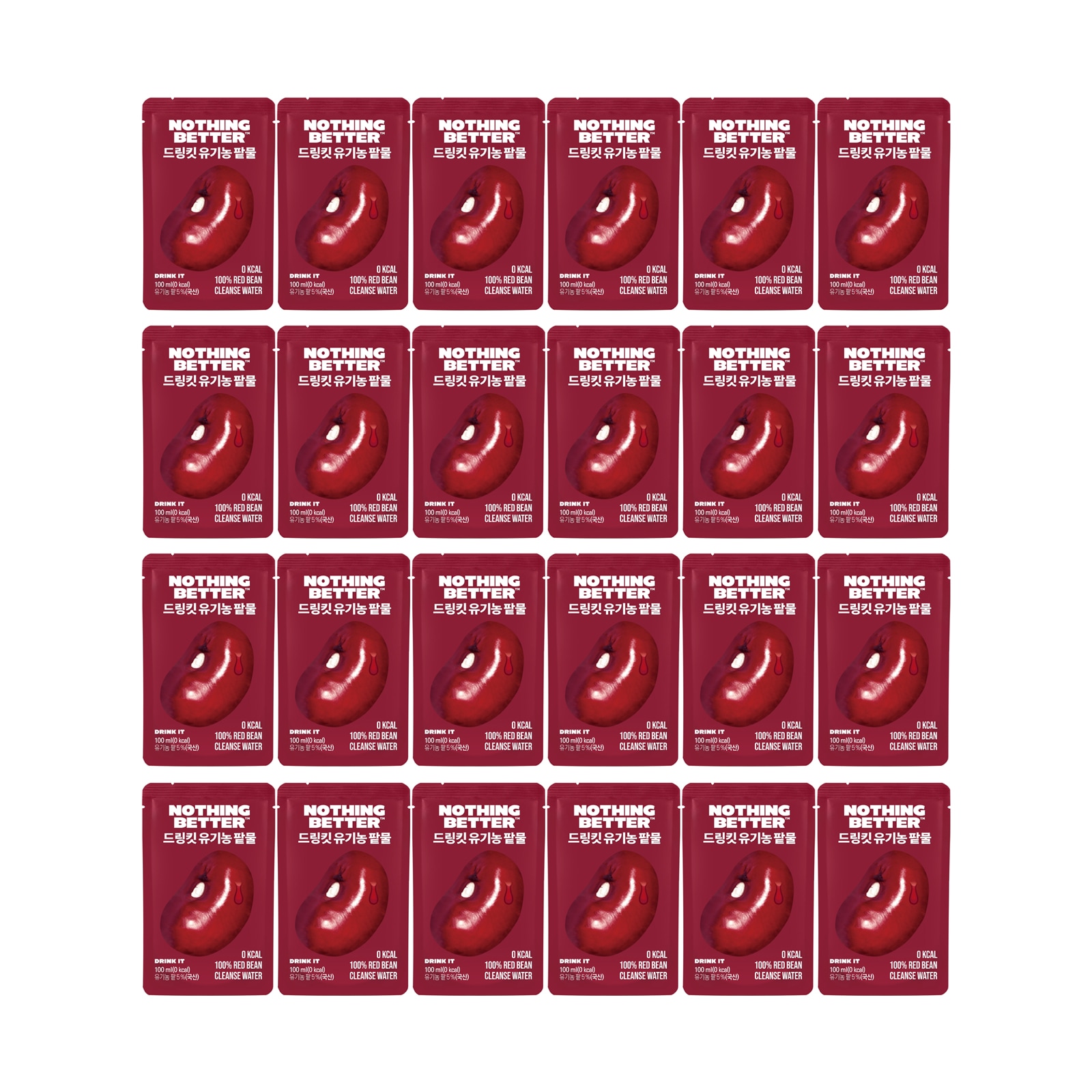 ドリングキット 新鮮な 小豆湯 100ml X 24個