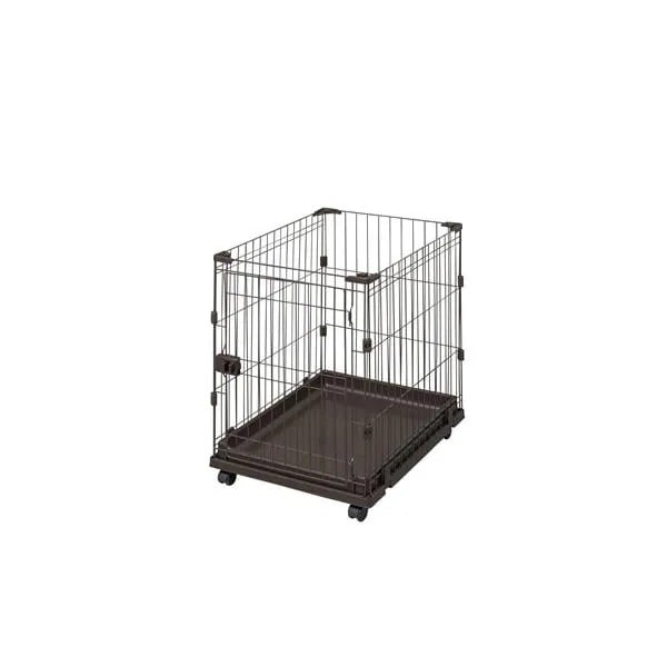 アイリスオーヤマ コンビネーションサークル P-CS-470V ウォールナット 犬 犬用 ペット ペット用 室内 屋内 コンビネーションサークル 基本サークル 5,988円