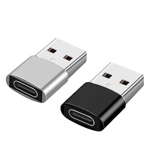 変換アダプタ USB-C Type-C to USB 選べる 6色アルミ製 iPhone Magsafe