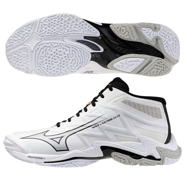 MIZUNO ミズノ ウエーブライトニング エリート MID バレーボール シューズ ユニセックス 男女兼用 V1GA260551 2E相当