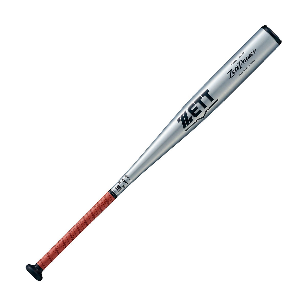 野球 バット 硬式 大人 金属 硬式金属製バット 83cm 日本製 硬式バット 中学生 高校生 ZETTPOWER パワー ミドルヘッドバランス 新基準対応 硬式野球 高校野球対応 学生野球 部