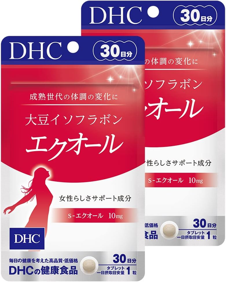2個セット DHC 大豆イソフラボン エクオール タブレット 分×2袋