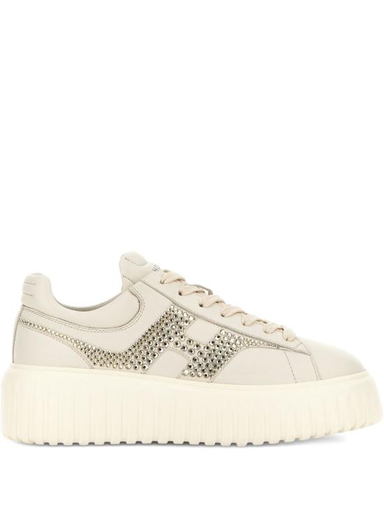 HOGAN Women Sneakers HXW6450FO60 N4O0YBB Ivory