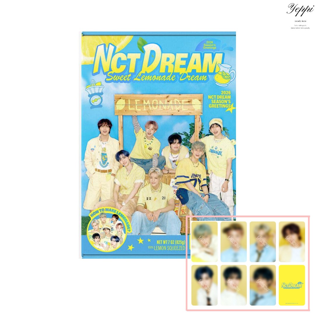 【 当日出発 】 NCT DREAM 2026 SEASONS GREETINGS [ yes24特典フォトカード7種1セット贈呈 ] nct dream シーグリ 公式グッズ