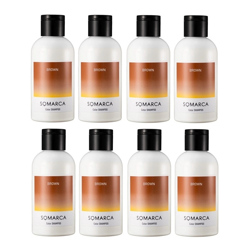 ホーユー ソマルカ カラーシャンプー ブラウン 150ml ×8セット