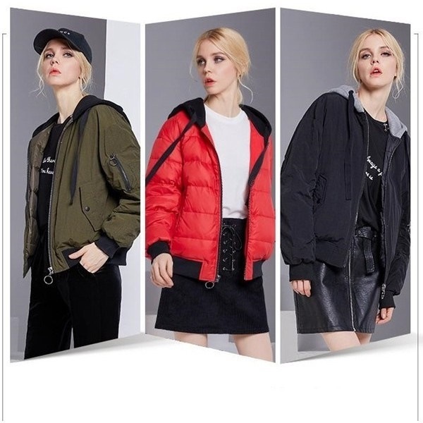 ファッショントップ - ダウンジャケット ダウン ブルゾン 軽量 フード 冬 ダウン70% 2way 防寒 レディース ダウンコート 中綿ジャケット 冬物 暖か アウター