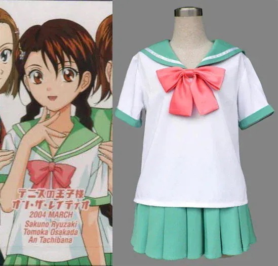 テニスの王子様 青春学園 女子制服 夏服 コスプレ衣装 アニメ コスプレ衣装期間限定30％