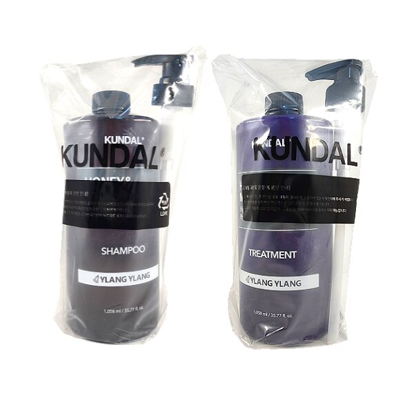 [大容量1+1]ハニーアンドマカデミアネイチャーシャンプー 1058ml+プロテイントリートメント 1058mlイランイランの香り