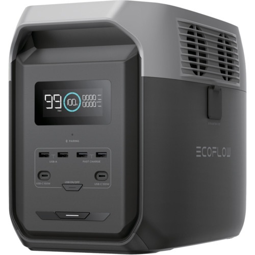 EcoFlow ポータブル電源 DELTA 3 1500 1536Wh ポータブル電源 リン酸鉄リチウムイオン