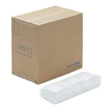 カンダ 六ツ折ナフキン白無地 波型 100Px100束