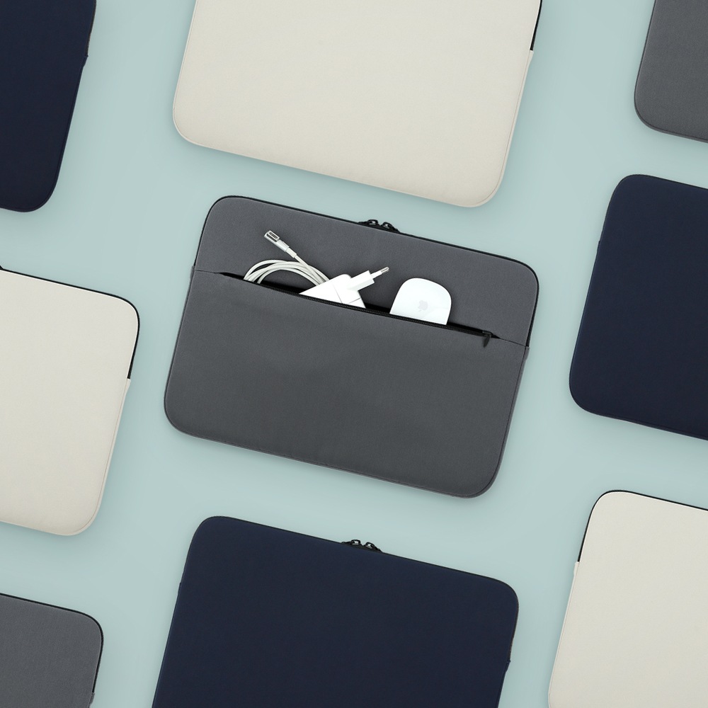 （13/14/15/17インチ）ポケットラップトップポーチ