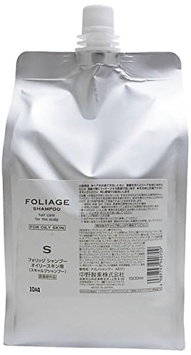 NAKANO 中野製薬 フォリッジ シャンプー オイリースキン用 1500ml