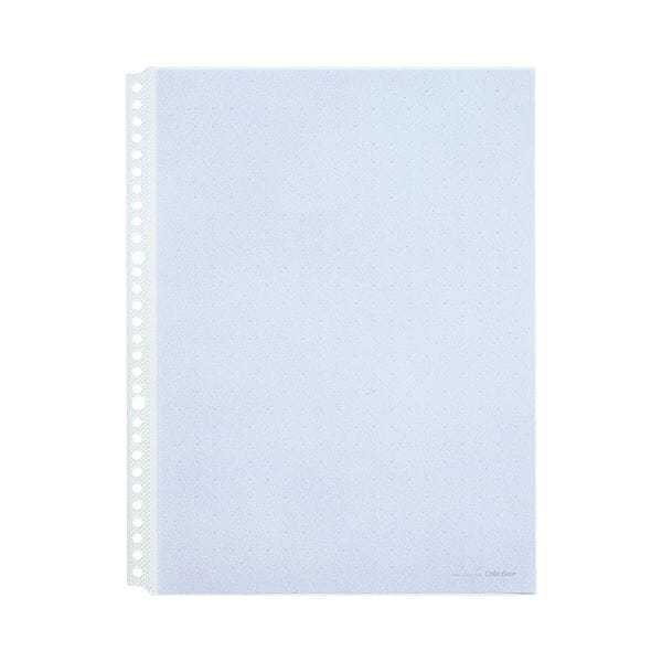 (まとめ) キングジム カラーベースポケットA4タテ 2・4・30穴 青 103CP 1パック(10枚) (×30セット)