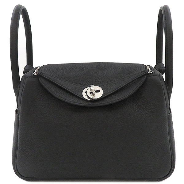 エルメス HERMES 2WAYバッグ リンディ26 トリヨンクレマンス ブラック シルバー金具 新品 未使用 黒 W刻印（2024年製） 【箱】【中古】