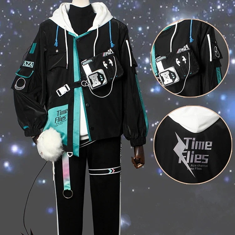 VTuber にじさんじ バーチャルライバー Vtuber VirtuaReal Aza アザ コスプレ衣装 コスチューム 变装期間限定30％