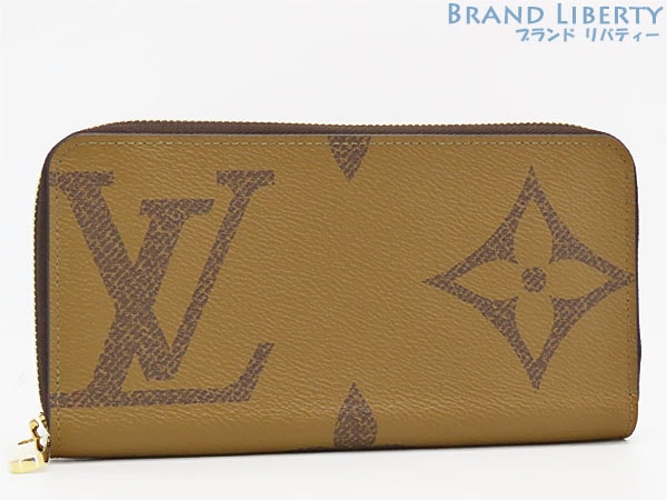 未使用ルイヴィトンモノグラムジャイアントリバースジッピーウォレットラウンドファスナー長財布M69353