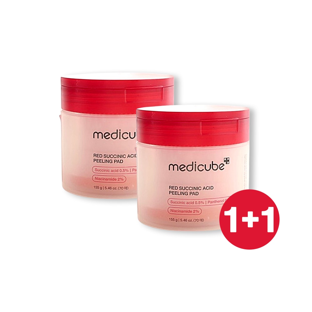 [1+1]メディキューブレッドサクセニックアシッドパッド70枚