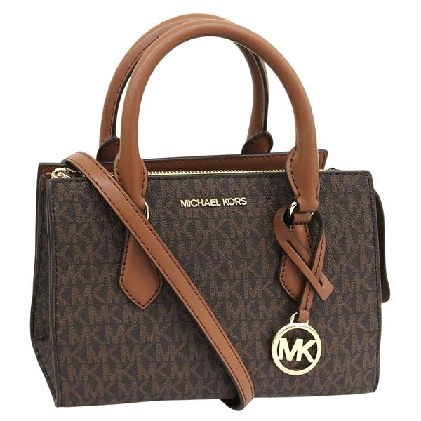 マイケルコース バッグ レディース 2WAY ショルダーバッグ ハンドバッグ アウトレット ブラウン SHEILA SM CZ SATCHEL 35S3G6HS5B-BROWN MICHAEL KOR