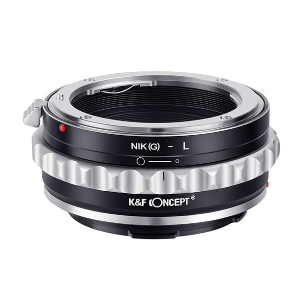 KF-NGL レンズマウントアダプター (ニコンFマウント(Gタイプ対応)レンズ Lマウント変換) 絞りリング付き 5,299円