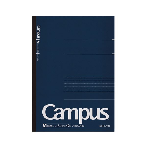 (まとめ) コクヨ キャンパスノート（ドット入罫線）A4 A罫 40枚 ノ-201AT-DB 1冊 (×30セット)