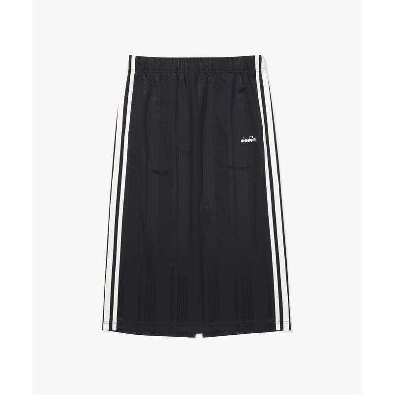 ディアドラ diadora イージー・エルミナ ロングスカート BLACK D5322LSK15BLK 417693