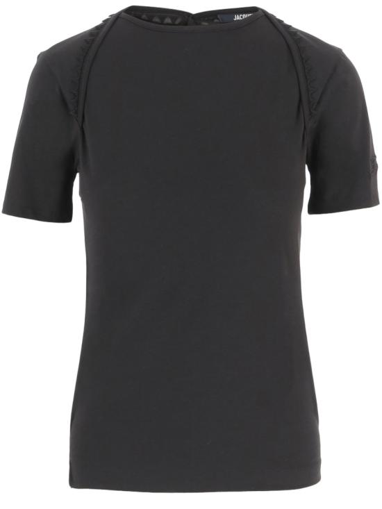 JACQUEMUS Women Tops TSW00568AJ00189990 Black