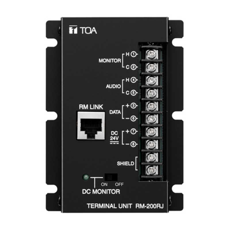 TOA　RJ45端子盤　RM200RJ
